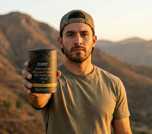 Eleveit Gold Gomitas de Shilajit Puro del Himalaya